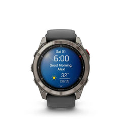 Garmin fenix 8 Pro AMOLED - 51mm - TITANIUM / GRAPHITE