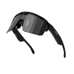 Chamelo Music Shield Sunglasses - SMOKE / MATTE BLACK