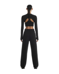 On Focus Tech Sweatpants - BLACK