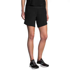 Brooks Chaser 7" Running Shorts - BLACK