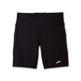 Brooks Spark 8" Short Tight - BLACK