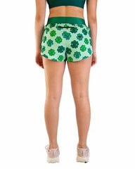 ChicknLegs 1.5" Split Shorts - CLOVERS
