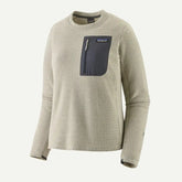 Patagonia R1 Air Fleece Crew Neck - WOOL WHITE