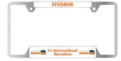 CIM Finisher License Plate Frame