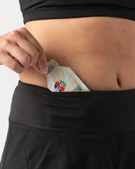 rabbit Run Aways Relax 6" Short - BLACK
