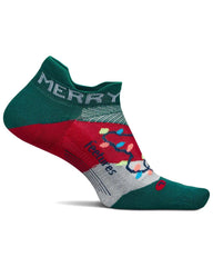 Feetures Elite Light Cusion No Show Tab - Holiday 2025 - MERRY & BRIGHT