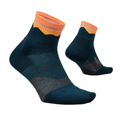 Feetures Trail Max Cushion Quarter - BLUE RIDGE NAVY