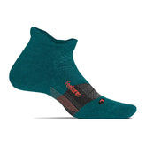Feetures Merino 10 Max Cushion No Show Tab Sock - DEEP OCEAN