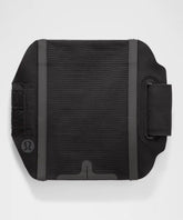 lululemon Fast And Free Running Armband - BLACK