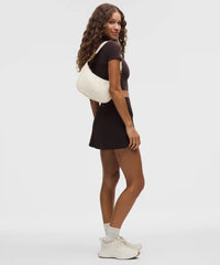 lululemon City Essentials Small Shoulder Bag 3L - LIGHT IVORY / GOLD