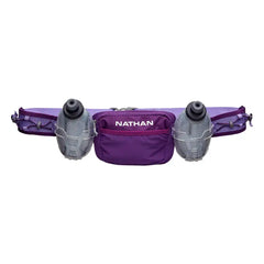 Nathan TrailMix Plus Insulated Hydration Belt 3.0 - IMPERIAL PURPLE / PAISLEY PURPLE