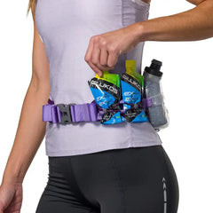 Nathan TrailMix Plus Insulated Hydration Belt 3.0 - IMPERIAL PURPLE / PAISLEY PURPLE