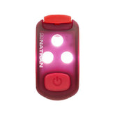 Nathan StrobeLight LED Clip - MAGENTA