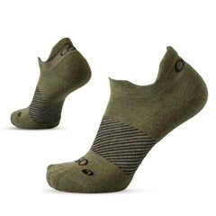 OS1st Wicked Comfort Merino No Show Tab - BLACK