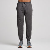 Saucony Triumph Pant - CARBON HEATHER