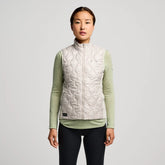 Saucony Hurricane Insulated Vest - DOVE