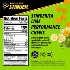 Honey Stinger Performance Chews - STINGERITA LIME