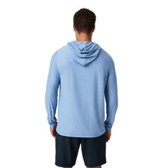 Vuori Strato Tech Hoodie - ISLE BLUE HEATHER