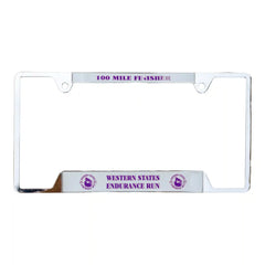 Western States Finisher License Plate Frame