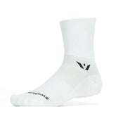 Swiftwick Aspire Four Socks - WHITE