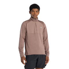 New Balance Athletics Heat Grid Half Zip - GREEN