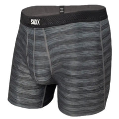 Saxx Hot Shot Boxer Brief - BLACK HEATHER