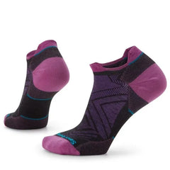 Smartwool Run Zero Cushion Low Ankle Sock - CHARCOAL