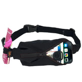 SPIbelt Performance Belt - BLACK / BLACK ZIPPER