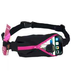 SPIbelt Performance Belt - BLACK / BLACK ZIPPER