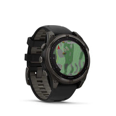 Garmin fenix 8 Solar Sapphire - 47mm - CARBON GREY / BLACK / PEBBLE GREY