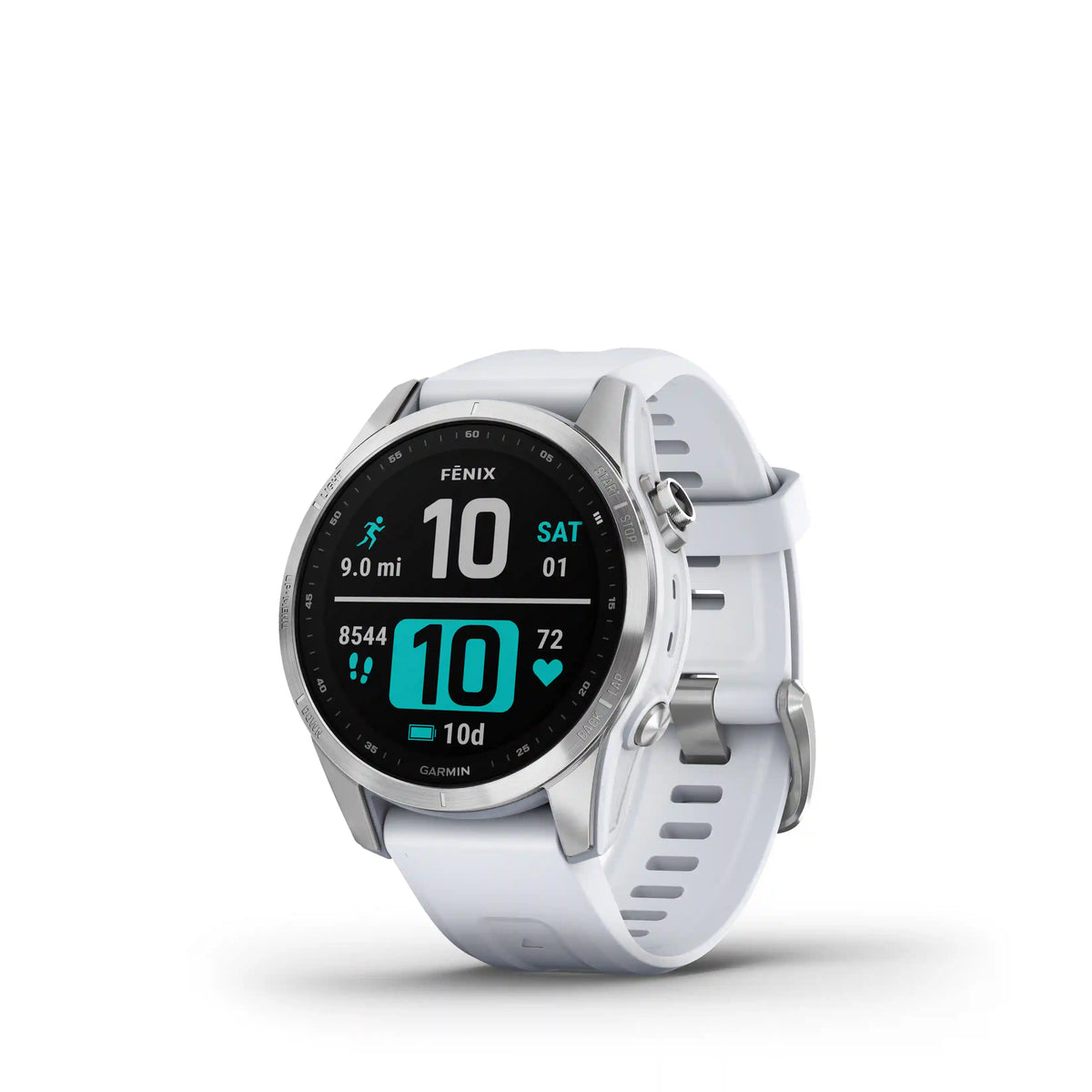 Garmin fenix 7S - WHITESTONE