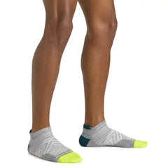 Darn Tough Run No Show Tab Ultra-Lightweight - RACE RED