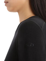 Icebreaker 260 Tech Long Sleeve Crew - BLACK