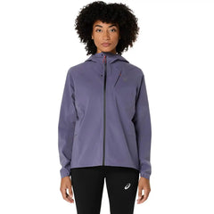 ASICS Metarun Waterproof Jacket - GREYISH PURPLE
