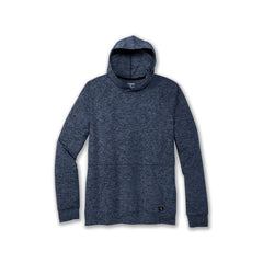 Brooks Luxe Hoodie - HTR BLUE SLATE
