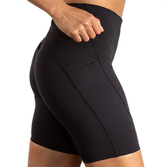 Brooks Spark 8" Short Tight - BLACK