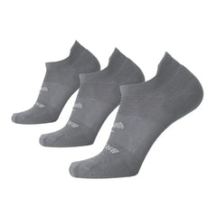Brooks Run-In No Show Socks 3-Pack - ASPHALT