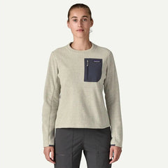 Patagonia R1 Air Fleece Crew Neck - WOOL WHITE