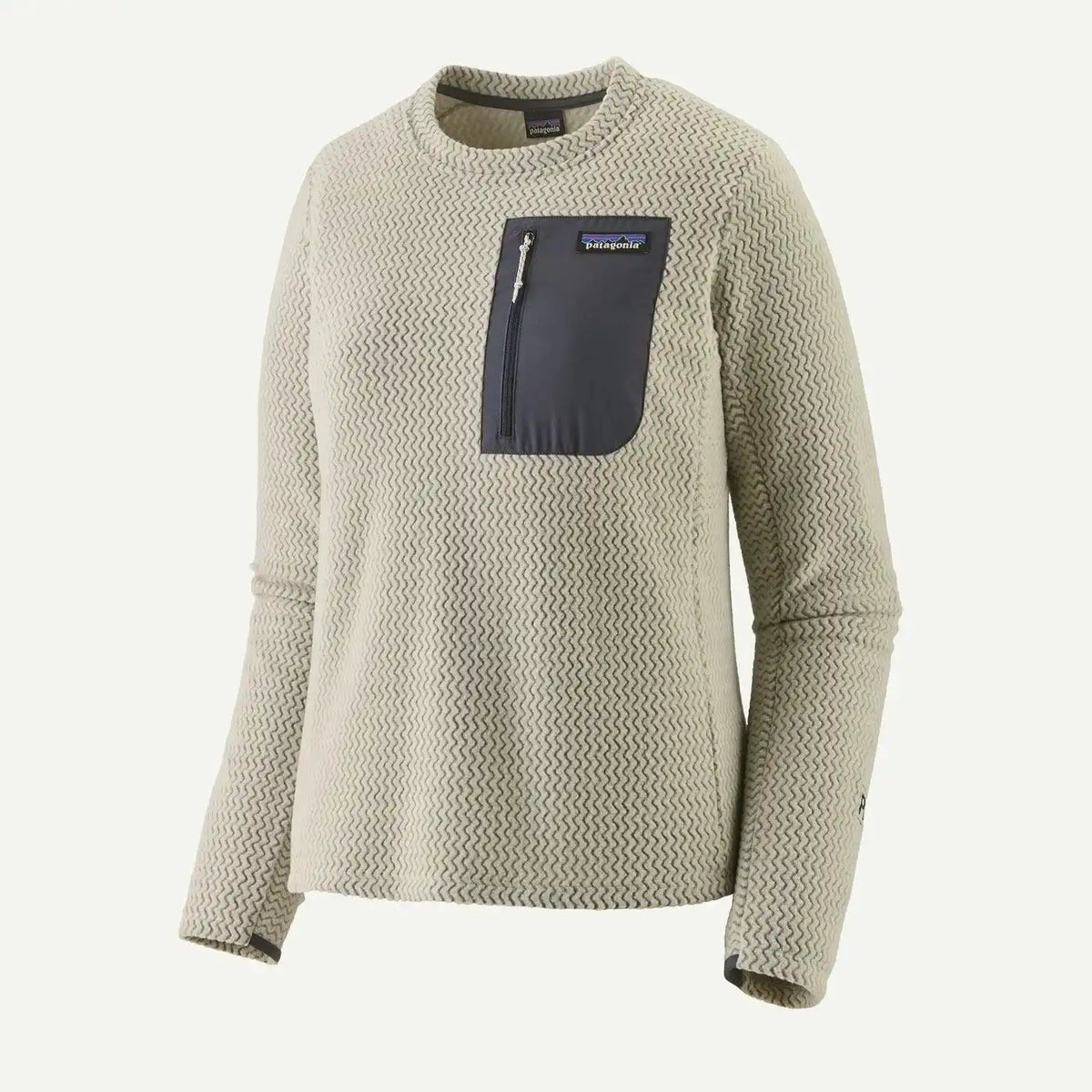 Patagonia R1 Air Fleece Crew Neck - WOOL WHITE