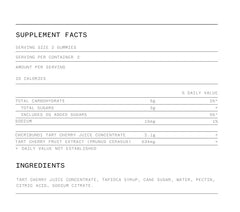 Cheribundi Pure Gummies - 4 pack