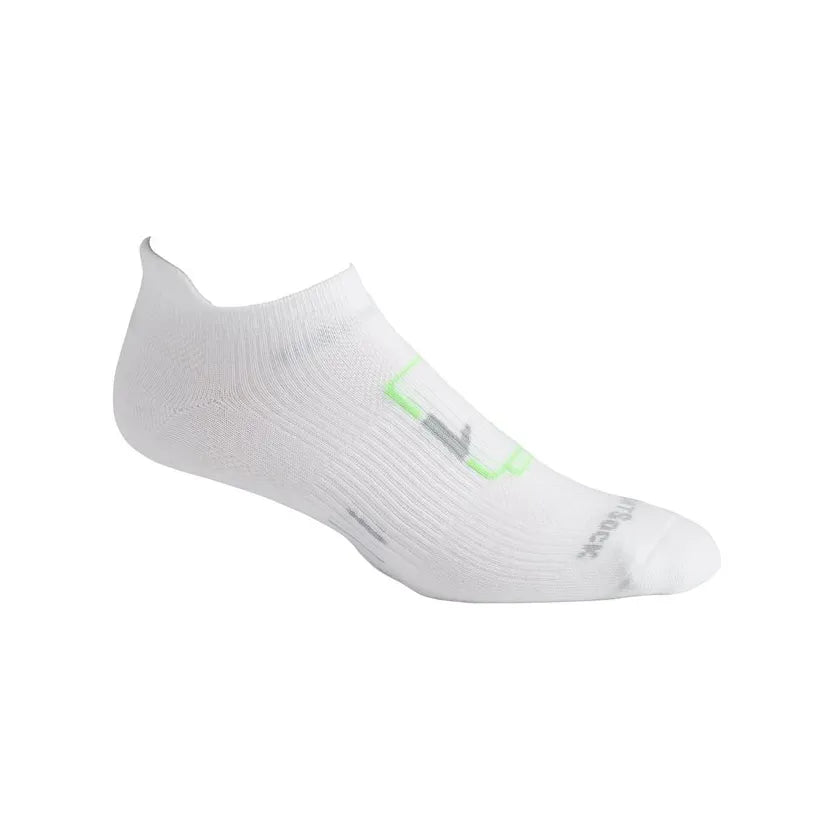 Wrightsock Eco Run Tab Sock - WHITE
