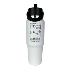 Hydro Flask Western States 32oz Wide Mouth Flex Straw Cap - Mile 99 - MILE 99 -- INDIGO