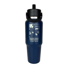Hydro Flask Western States 32oz Wide Mouth Flex Straw Cap - Mile 99 - MILE 99 -- INDIGO