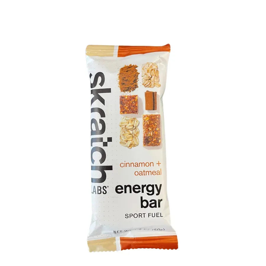 Skratch Labs Energy Bar Sport Fuel - Single Serving - CINNAMON / OATMEAL