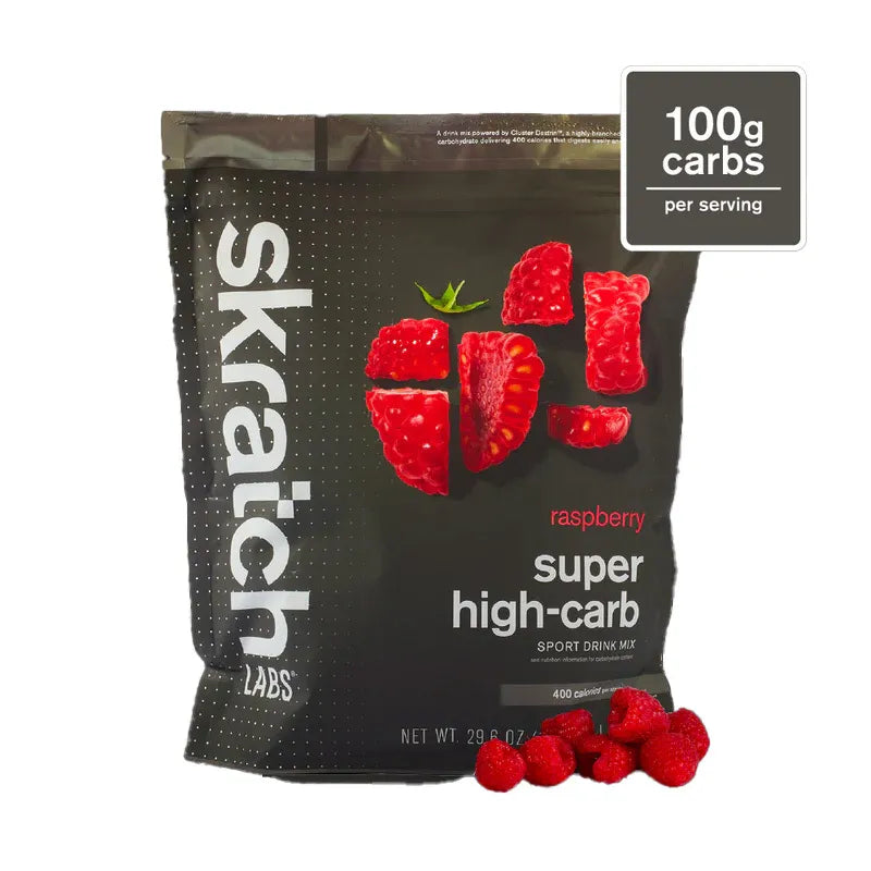 Skratch Labs Super High-Carb Sport Drink Mix - 8 serving - RASPBERRY