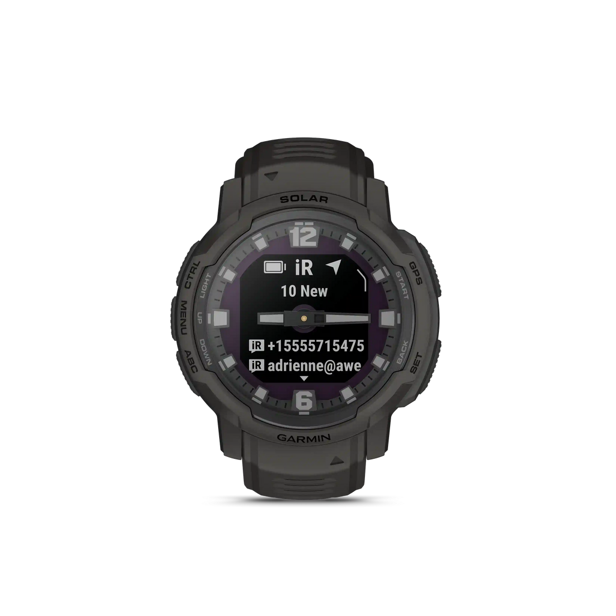 Garmin Instinct Crossover Solar - GRAPHITE