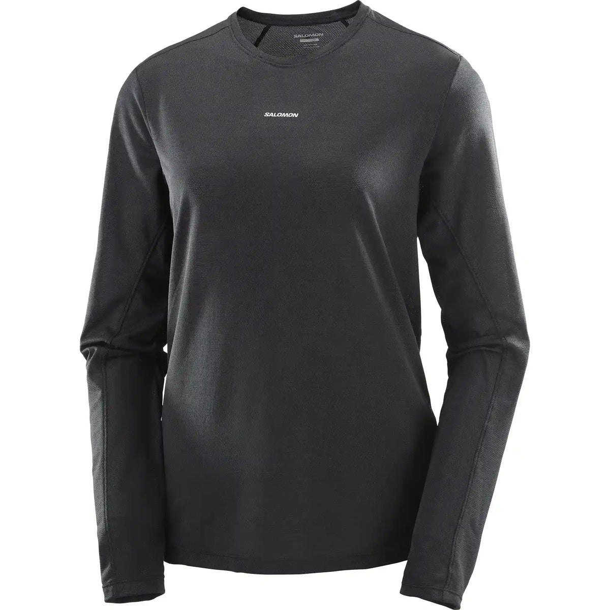 Salomon Shakeout Core Long Sleeve Tee - DEEP BLACK