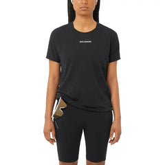 Salomon Sense Aero Short Sleeve GFX - DEEP BLACK  /  BLACK BEAUTY