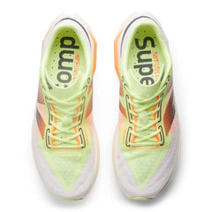New Balance FuelCell SuperComp Elite v4 - WHITE / BLEACHED LIME GLO