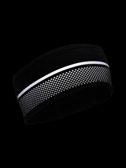 Nathan HyperNight Reflective Headband - BLACK / GEO